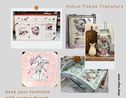 Get Hokus Pokus Transfers to Decorate Your Furniture