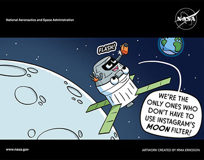 NASA Orion EM-1 Comic