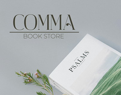 "Comma" Book Store Design