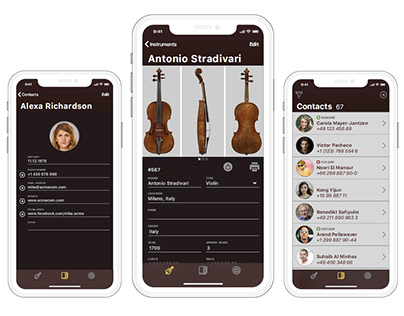 Instruments Database App