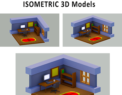 Isometric 3D Models