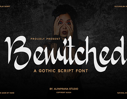 Bewitched – Gothic Script Font