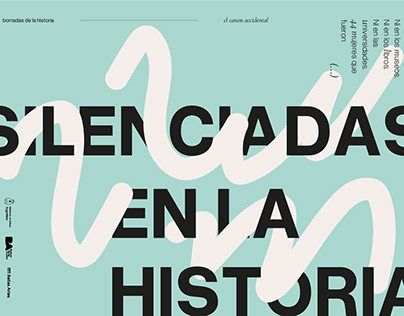 Project thumbnail - Silenciadas en la historia | Web, editorial & poster