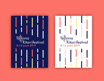 Tallinn Guitar Festival 2019 Visual identity