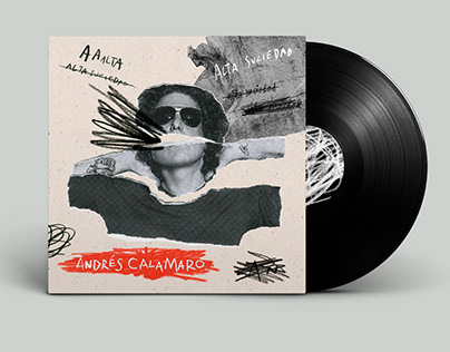 Carátula disco Andrés Calamaro