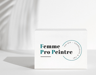 Logo Femme Pro Peintre BTP