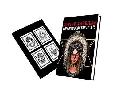 Native American Indian Coloring Book for Adult