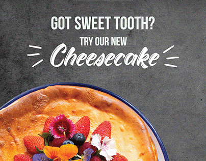 Project thumbnail - Cheesecake Poster