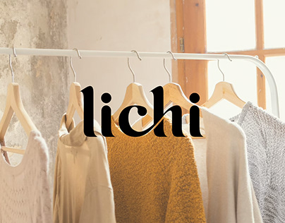 Логотип Бренд одежды Lichi Logo Brand clothes design