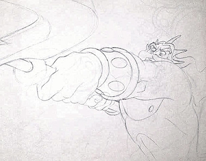 Triton rough drawing