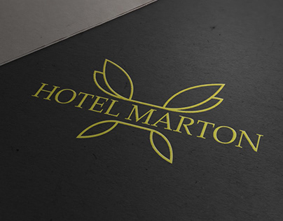 Разработка логотипа HOTEL MARTON