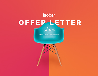 Offer Letter | Isobar - Iprospect