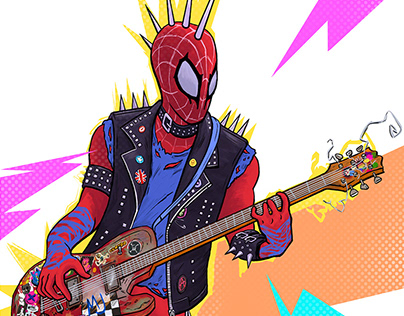 Spider-Punk Fan Art