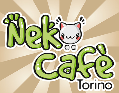 NEKO CAFÈ - Progettazione logo, menù e merchandising