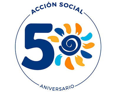 Logo OFICIAL 50 aniversario Accion Social