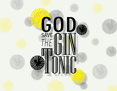 GIN TONIC Glass