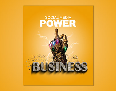 Social media is power for your business|Thanos snap|
