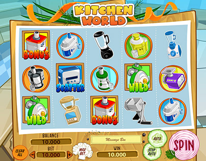 Online slot machine for SALE - "Kitchen World"