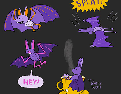 Doodling Bats