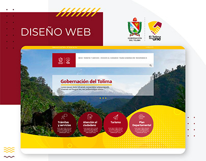 Gobernación del Tolima | Diseño Web