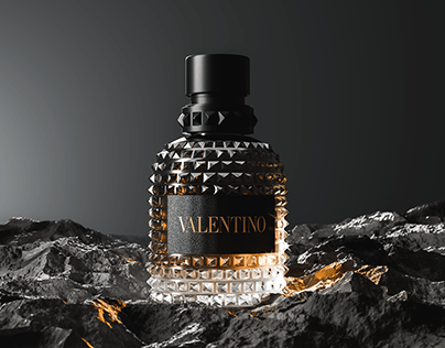3D Perfume | Valentino | Blender