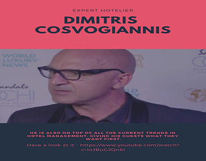 Dimitris Cosvogiannis - Expert Hotelier