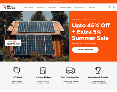 Richsolar Homepage Recommendation