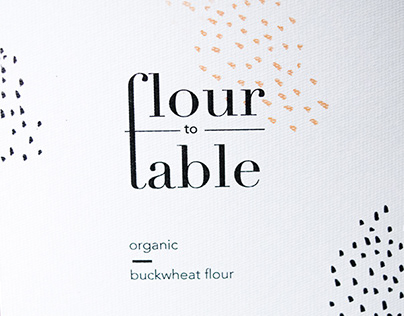 flour to table