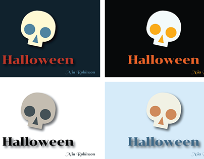 Halloween Skull Logos