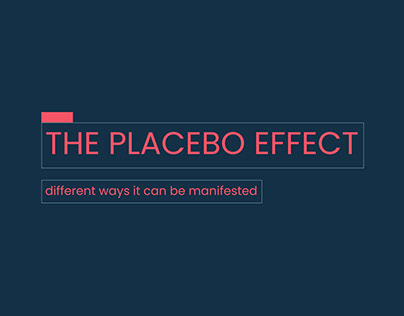The Placebo Effect | Gigamapping | InfoViz