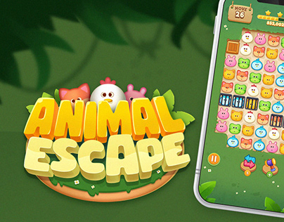 Animal Escape Game UI/UX