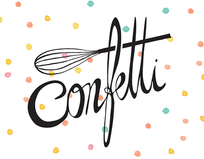 Confetti logo and Business card