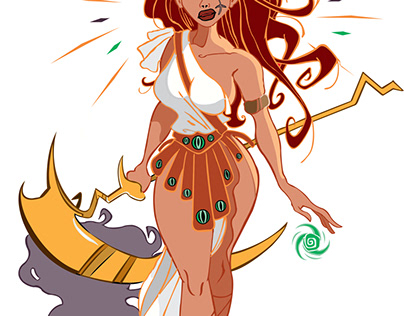 Pin Up: Warrior Goddess