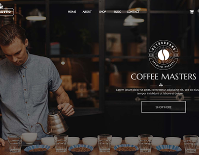 Coffee Master Ui Design