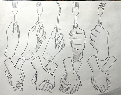 Hands with Prop Turnarounds