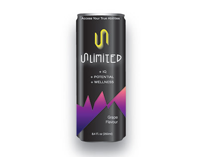 Unlimited - Energy Drink Design