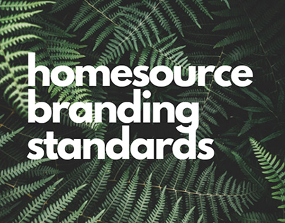 HomeSource Systems Branding Standards
