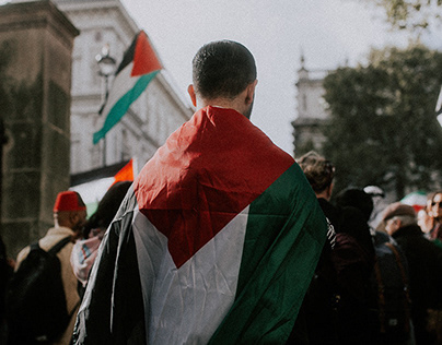 Protest in London - Pro Palestine
