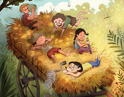 Cover Illustration for Tinkle Comics