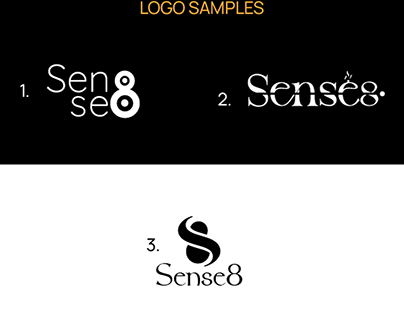 Logo Design for Sense8 Restaurant