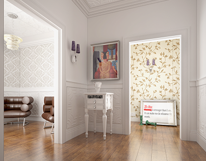 Elegant Deception -Interior. 3Ds Max & Vray