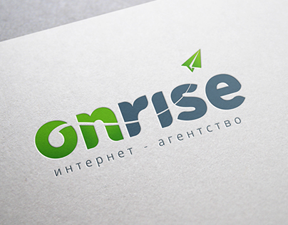 Фирменный стиль интернет-агентства "ONRISE"