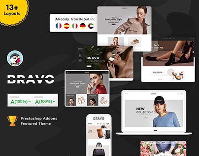 BRAVO – Multi-Purpose Boutique Shop – eCommerce Website