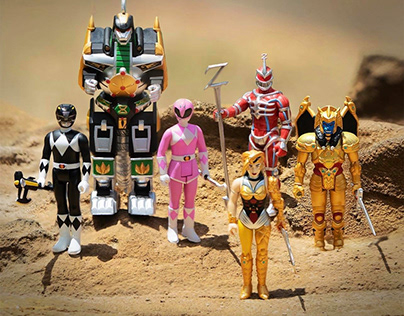 Mighty Morphin Power Rangers Reaction for Super7
