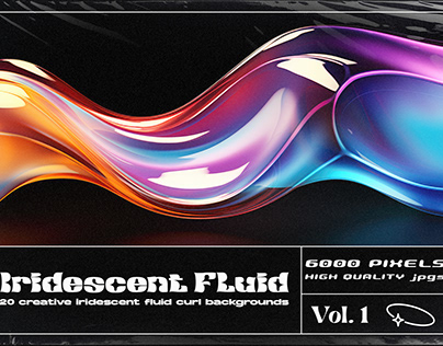 Iridescent Fluid Backgrounds