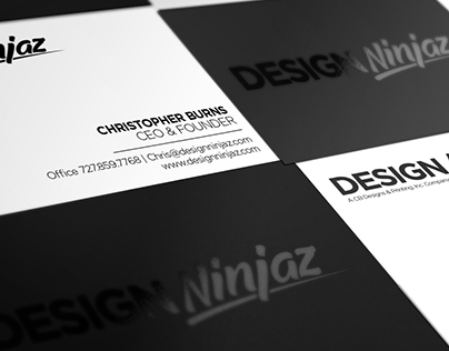 Design Ninjaz - Spot UV Business Cards