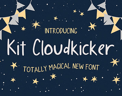 Kit Cloudkicker Typeface