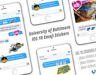 UB University of Baltimore Emoji