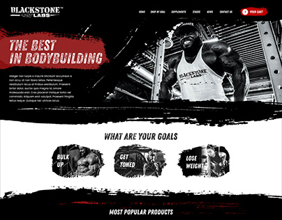 Blackstone Labs - Website Redesign