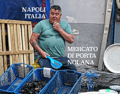 Markets: Mercato Di Porta Nolana, Naples, Italy.